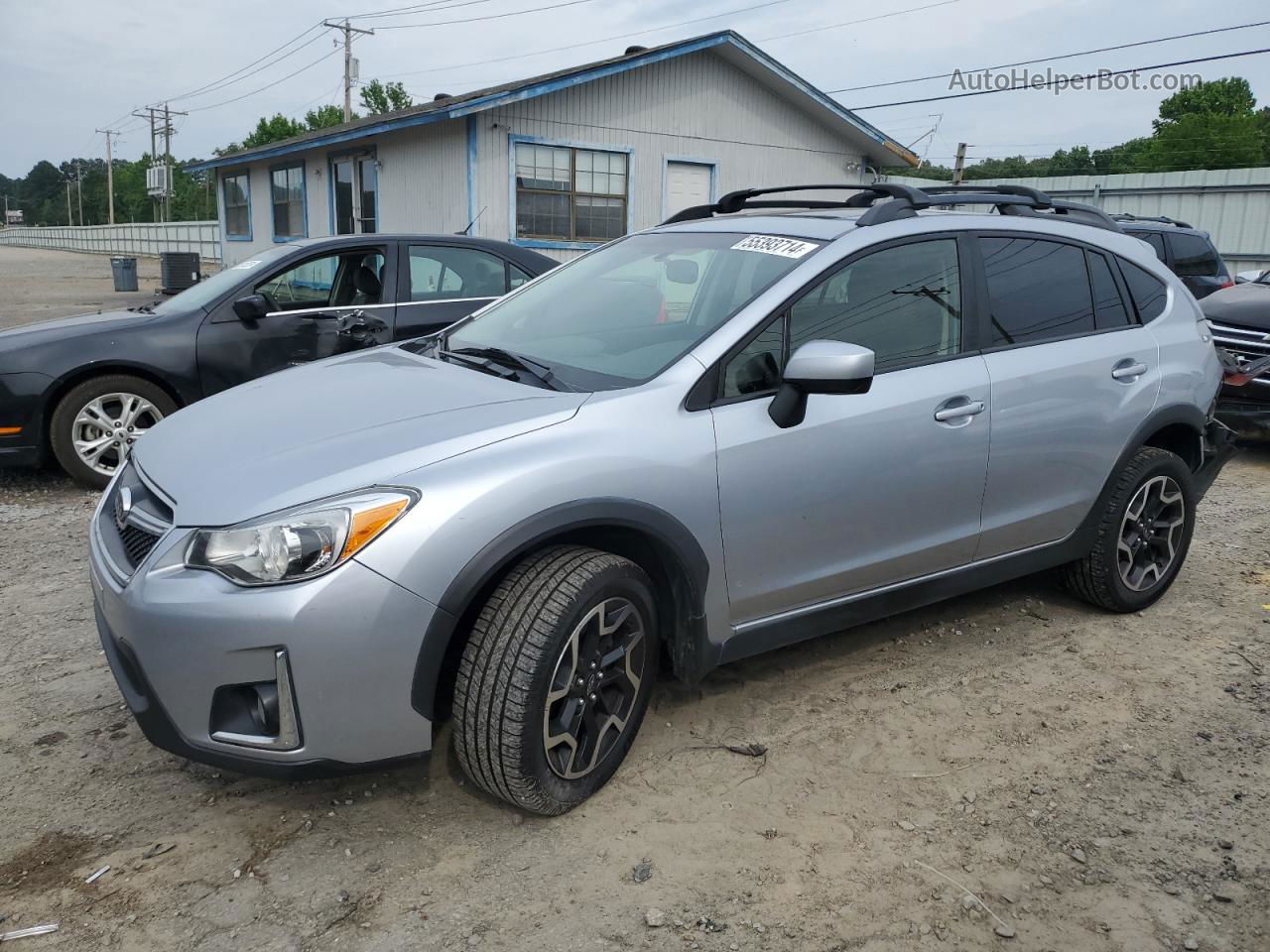 2016 Subaru Crosstrek Premium Silver vin: JF2GPABC8GH211001