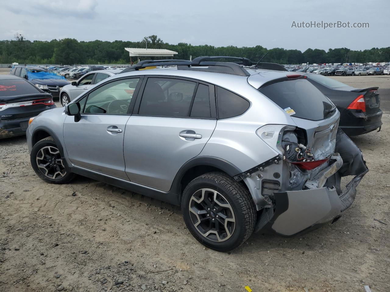 2016 Subaru Crosstrek Premium Silver vin: JF2GPABC8GH211001