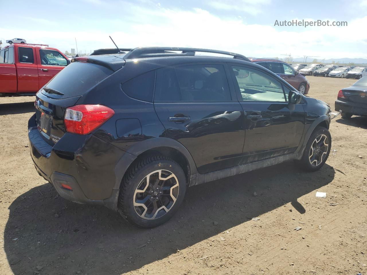 2016 Subaru Crosstrek Premium Black vin: JF2GPABC8GH310532