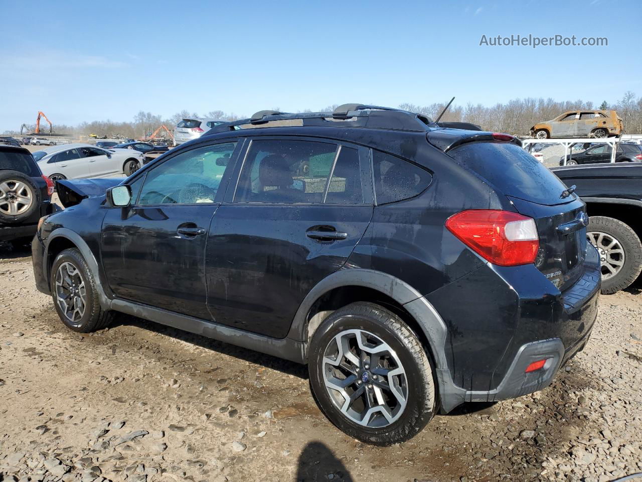 2016 Subaru Crosstrek Premium Black vin: JF2GPABC8GH313351