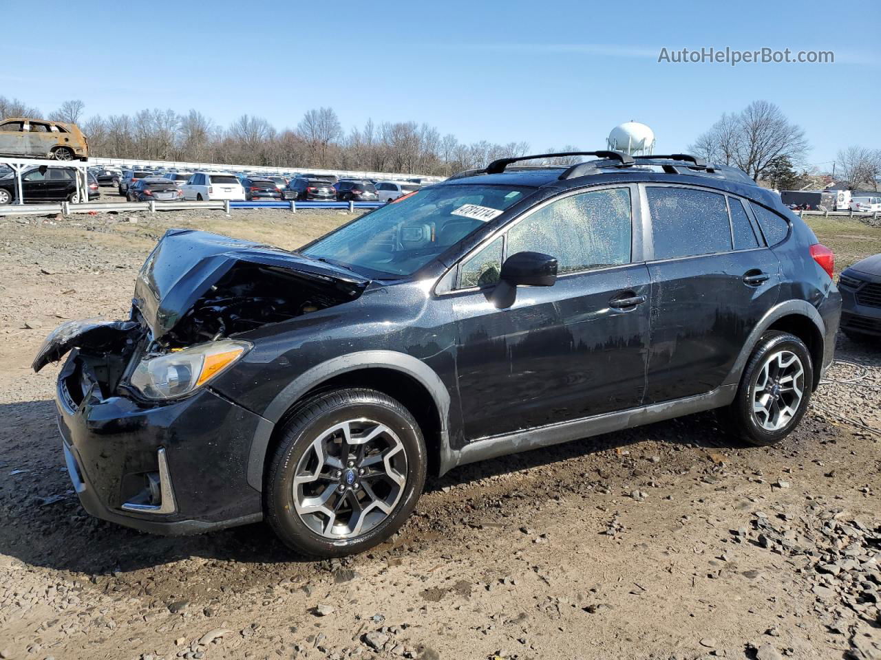 2016 Subaru Crosstrek Premium Black vin: JF2GPABC8GH313351