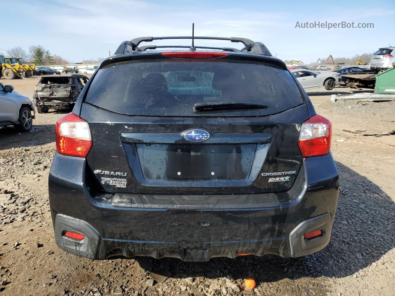 2016 Subaru Crosstrek Premium Black vin: JF2GPABC8GH313351