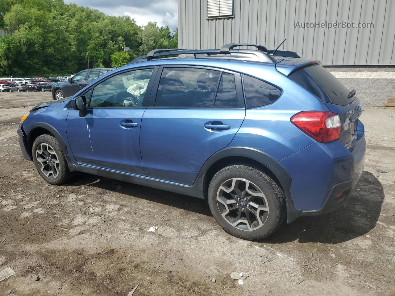 2016 Subaru Crosstrek Premium Blue vin: JF2GPABC9G8229474