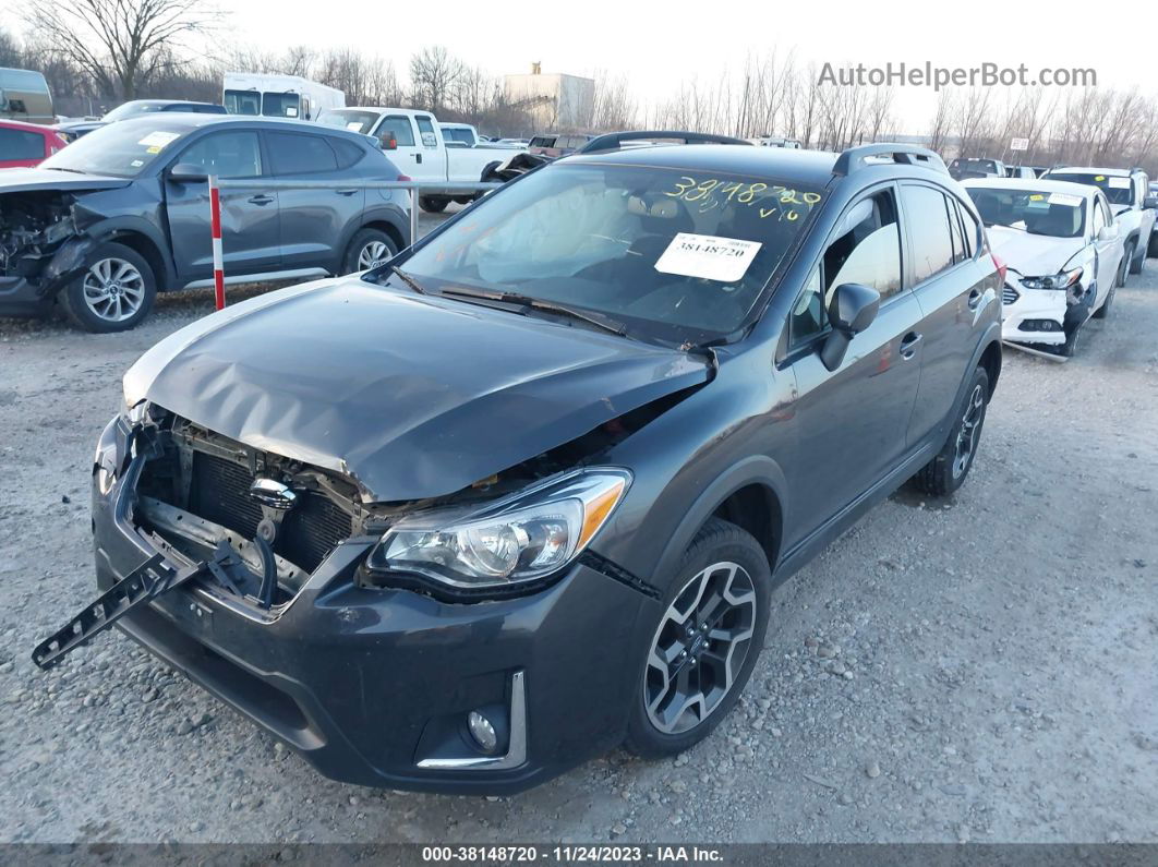 2016 Subaru Crosstrek 2.0i Premium Gray vin: JF2GPABC9G8324598