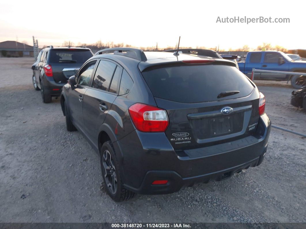 2016 Subaru Crosstrek 2.0i Premium Gray vin: JF2GPABC9G8324598