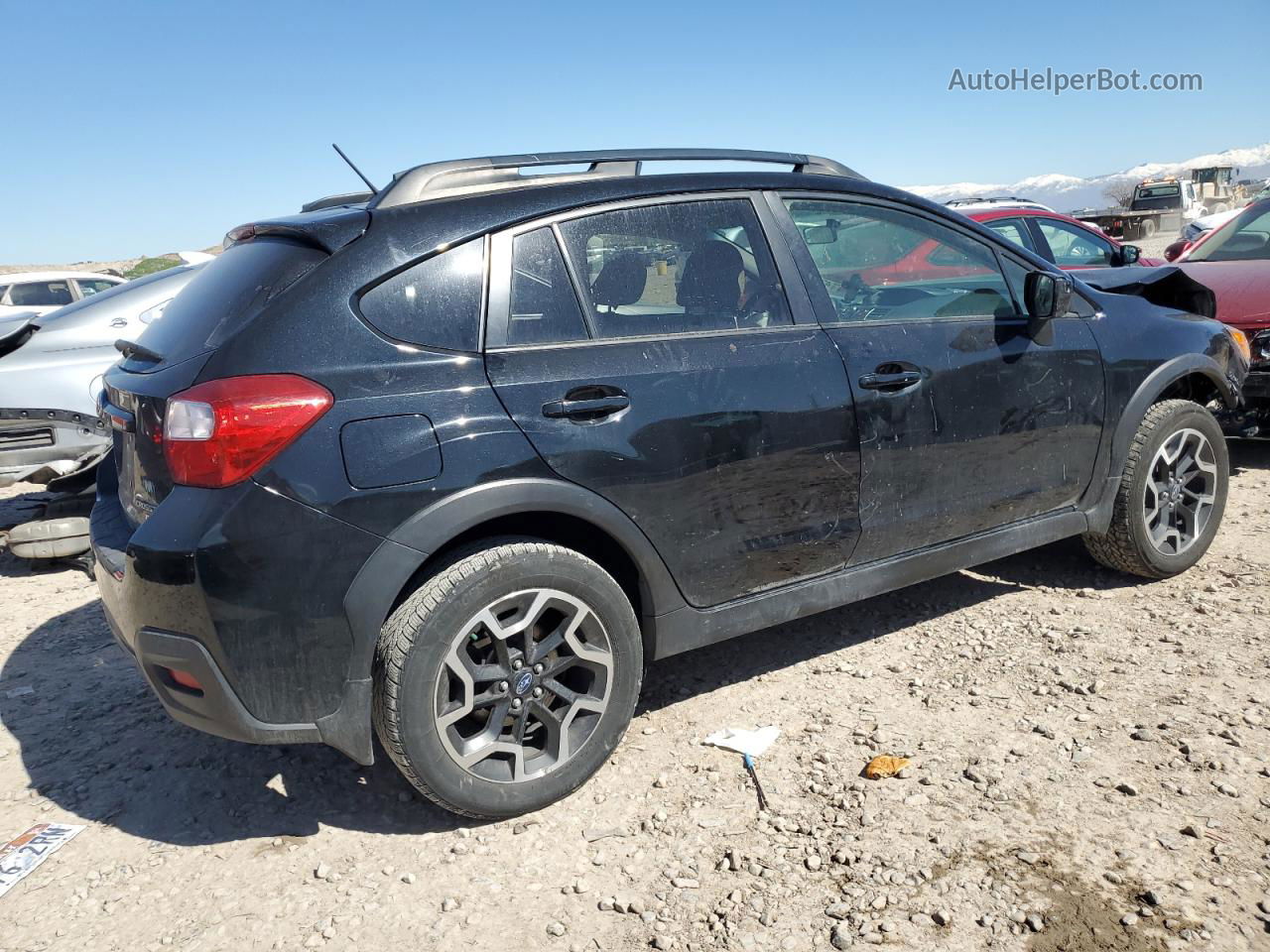 2016 Subaru Crosstrek Premium Черный vin: JF2GPABC9G8341093