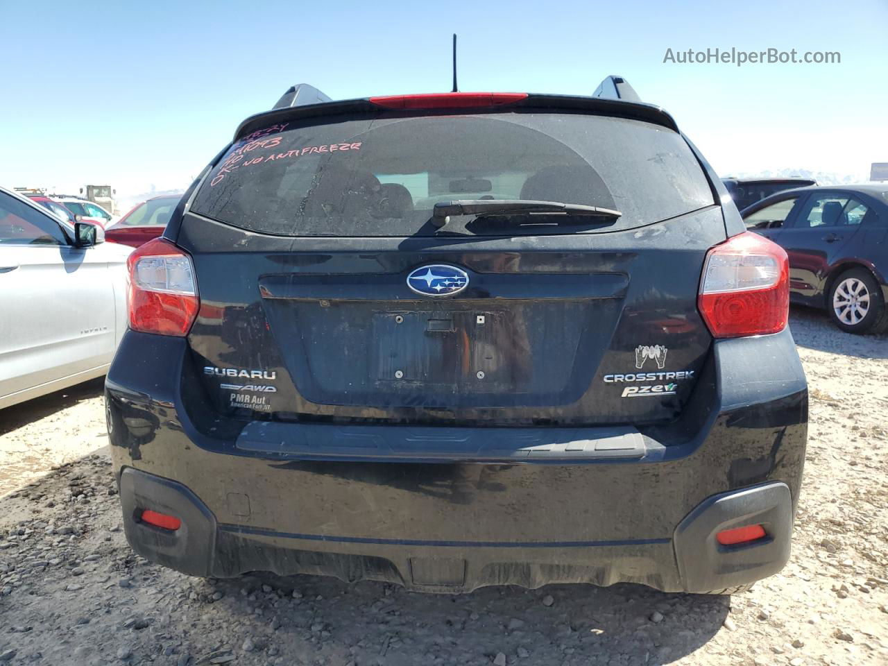 2016 Subaru Crosstrek Premium Черный vin: JF2GPABC9G8341093