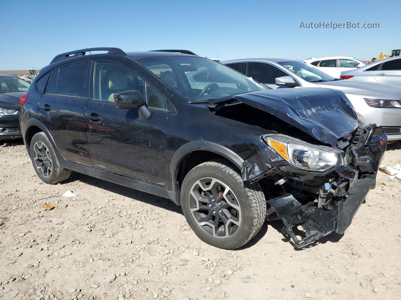 2016 Subaru Crosstrek Premium Black vin: JF2GPABC9G8341093