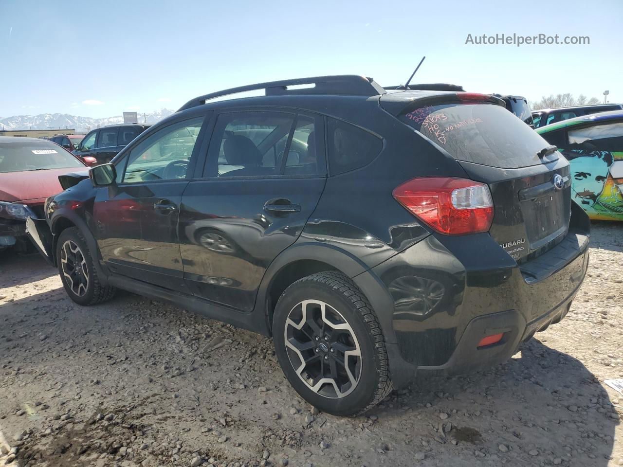 2016 Subaru Crosstrek Premium Черный vin: JF2GPABC9G8341093