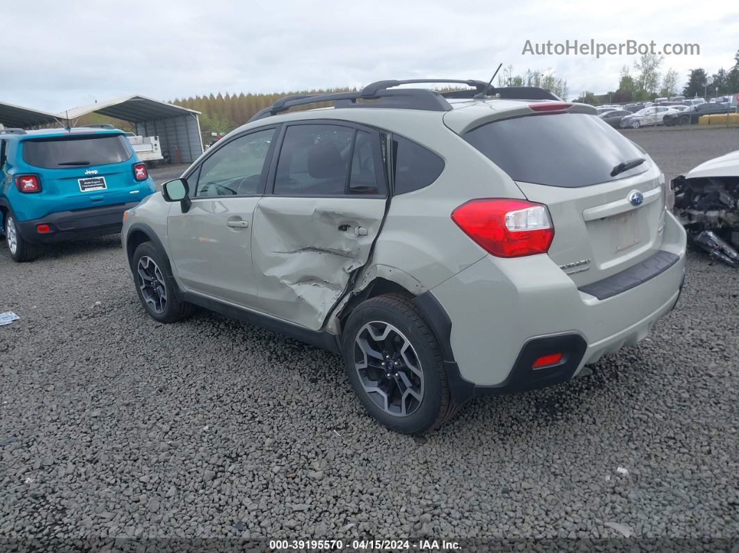 2016 Subaru Crosstrek 2.0i Premium Tan vin: JF2GPABC9GH302519