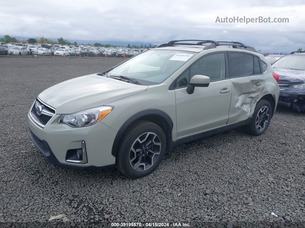 2016 Subaru Crosstrek 2.0i Premium Tan vin: JF2GPABC9GH302519