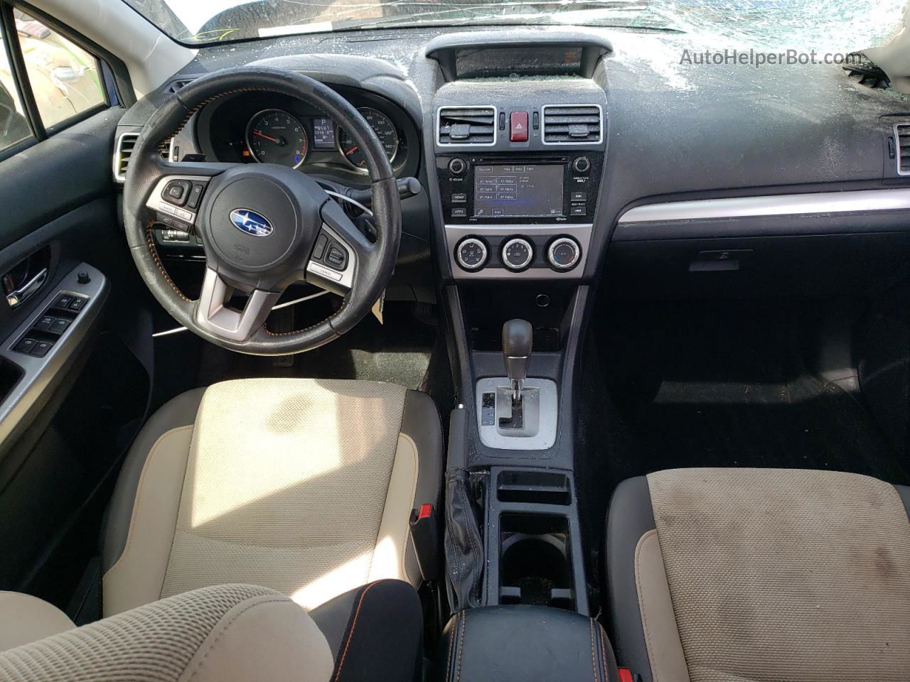 2016 Subaru Crosstrek Premium Синий vin: JF2GPABC9GH312371