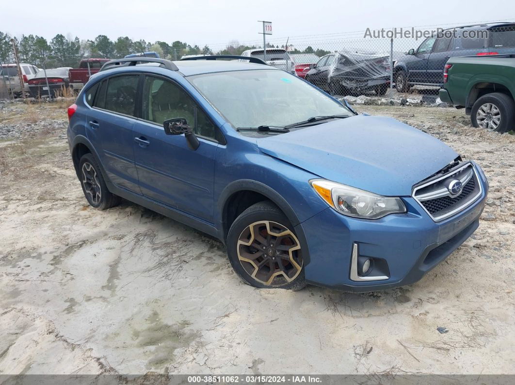 2016 Subaru Crosstrek 2.0i Premium Синий vin: JF2GPABCXG8205331