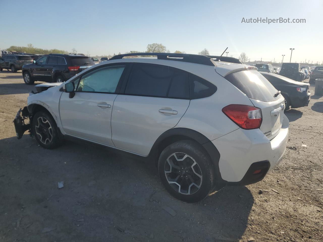 2016 Subaru Crosstrek Premium White vin: JF2GPABCXG8273788