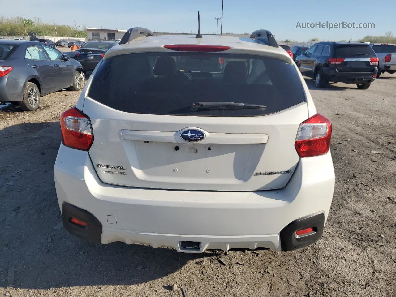 2016 Subaru Crosstrek Premium White vin: JF2GPABCXG8273788