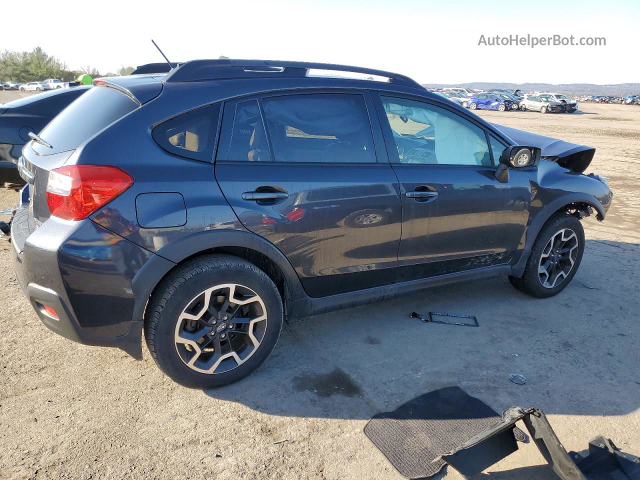 2016 Subaru Crosstrek Premium Charcoal vin: JF2GPABCXG8287416