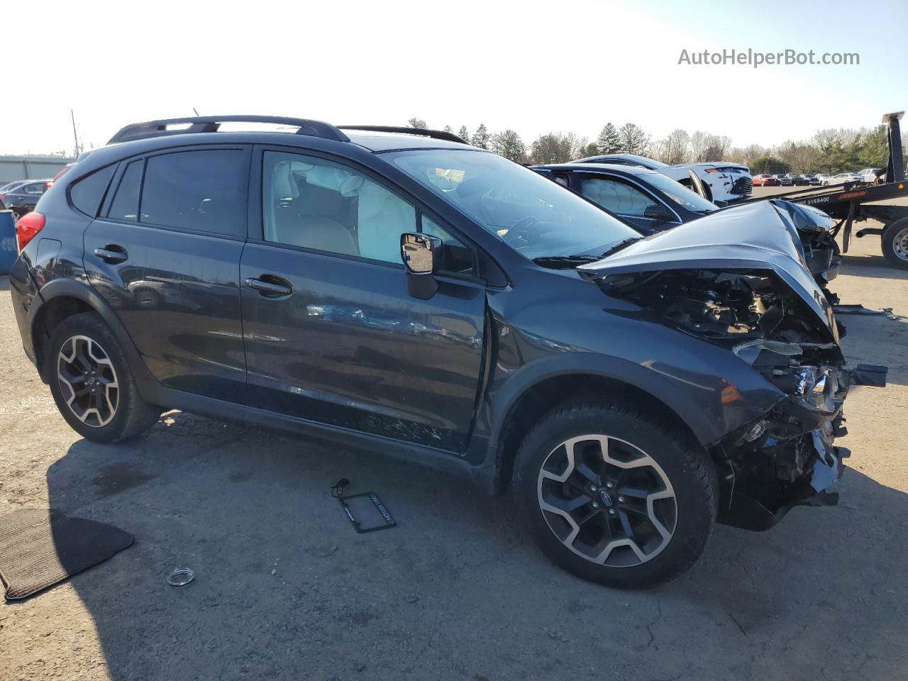 2016 Subaru Crosstrek Premium Charcoal vin: JF2GPABCXG8287416