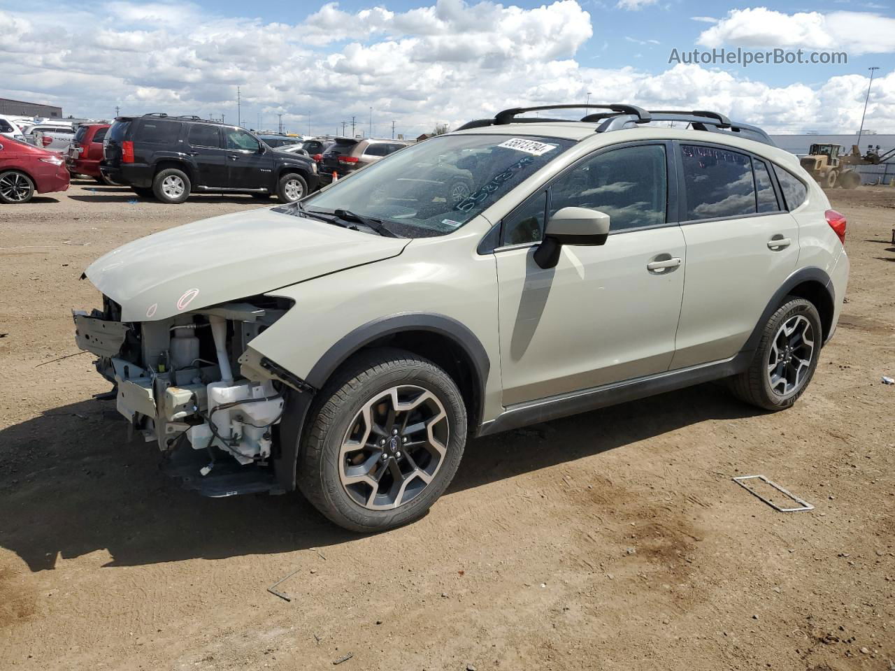 2016 Subaru Crosstrek Premium Green vin: JF2GPABCXG8293474