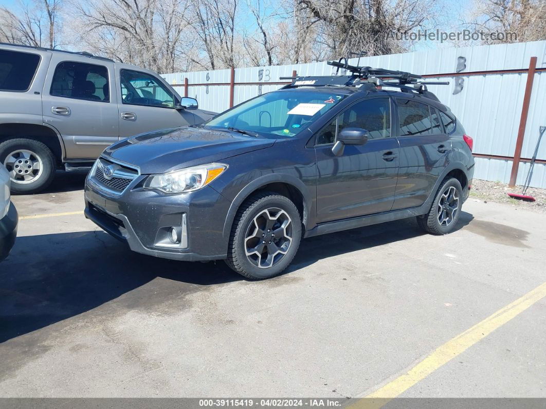 2016 Subaru Crosstrek 2.0i Premium Gray vin: JF2GPABCXGH289697