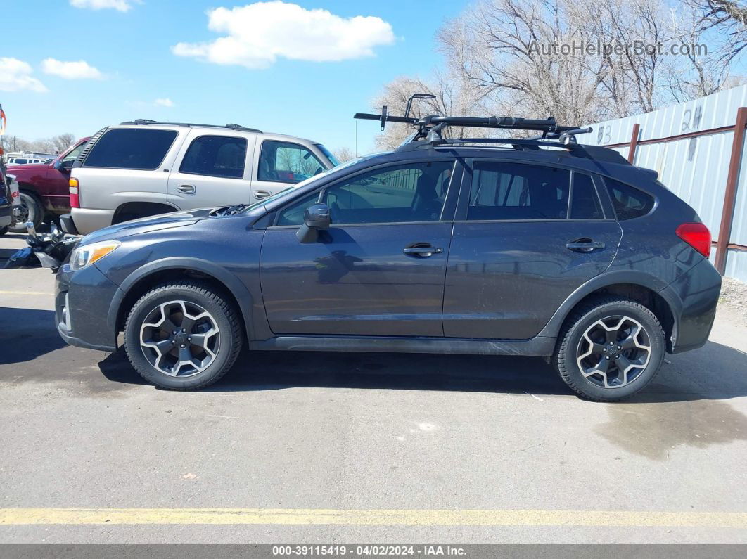 2016 Subaru Crosstrek 2.0i Premium Gray vin: JF2GPABCXGH289697