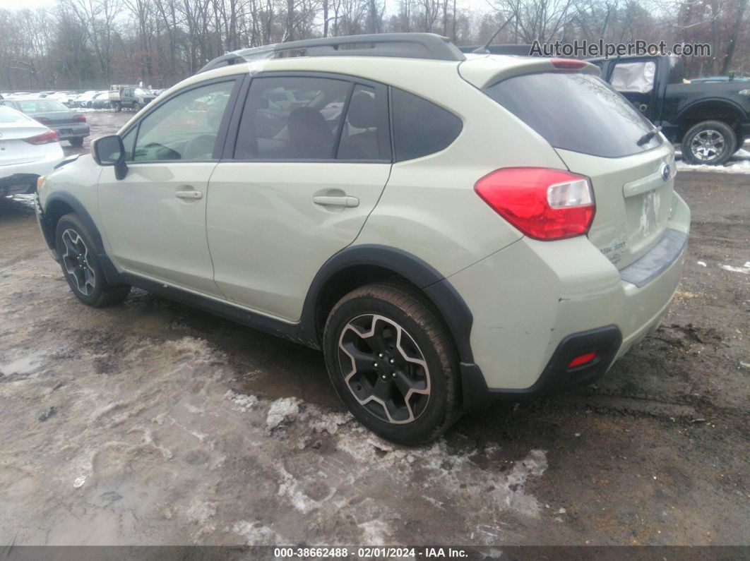 2014 Subaru Xv Crosstrek 2.0i Premium Кремовый vin: JF2GPACC0E8307975