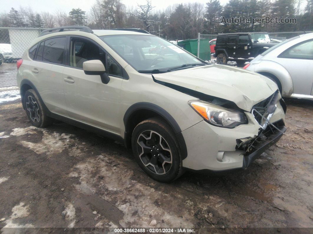 2014 Subaru Xv Crosstrek 2.0i Premium Cream vin: JF2GPACC0E8307975