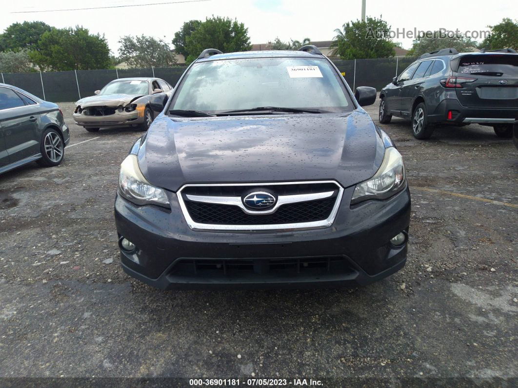 2014 Subaru Xv Crosstrek Premium Gray vin: JF2GPACC1E8203222