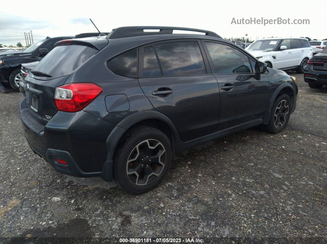 2014 Subaru Xv Crosstrek Premium Gray vin: JF2GPACC1E8203222