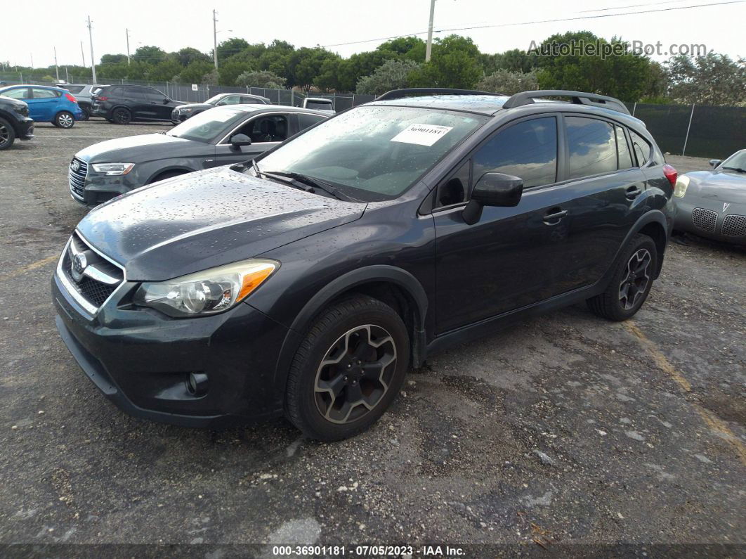 2014 Subaru Xv Crosstrek Premium Gray vin: JF2GPACC1E8203222