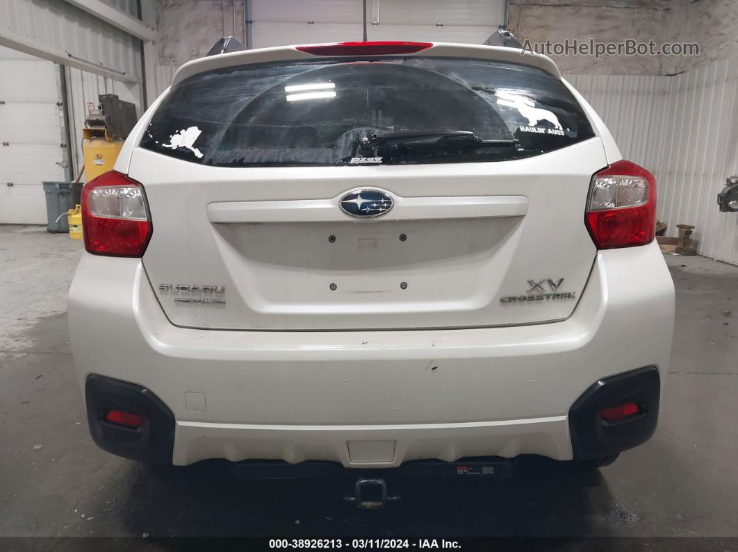 2014 Subaru Xv Crosstrek 2.0i Premium White vin: JF2GPACC1E8307743