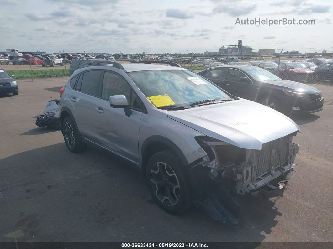 2014 Subaru Xv Crosstrek Premium Silver vin: JF2GPACC1E8316586