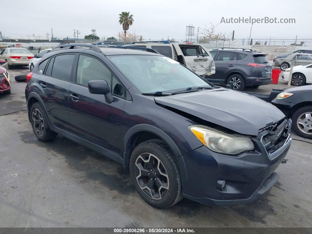 2014 Subaru Xv Crosstrek 2.0i Premium Gray vin: JF2GPACC2E8273246