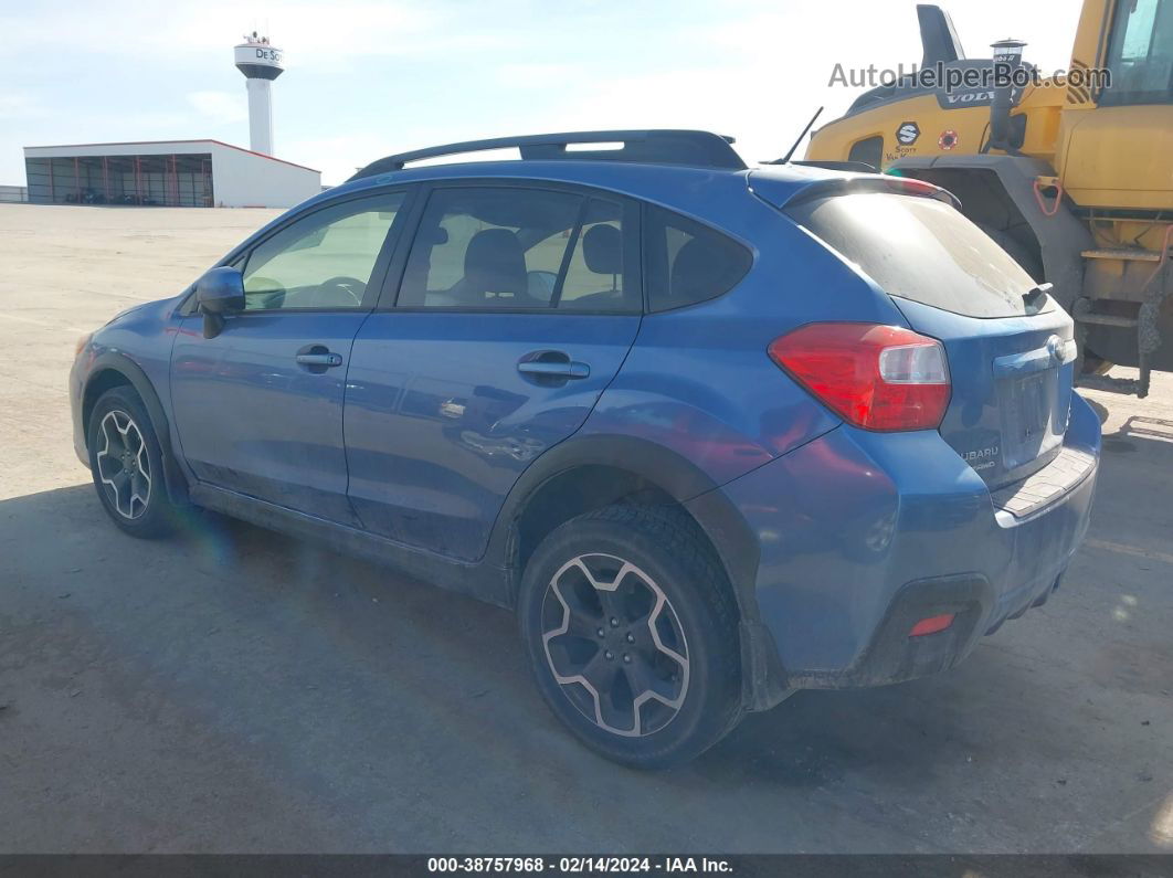 2014 Subaru Xv Crosstrek 2.0i Premium Blue vin: JF2GPACC2E9332225