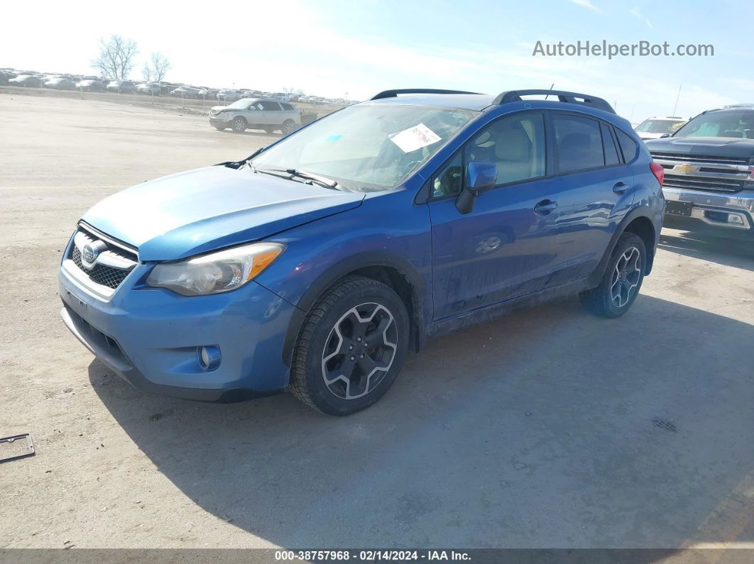 2014 Subaru Xv Crosstrek 2.0i Premium Синий vin: JF2GPACC2E9332225