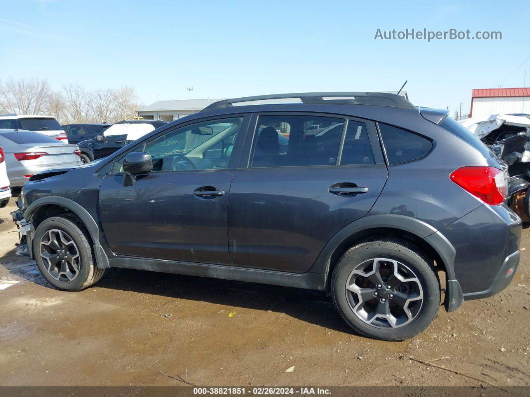 2014 Subaru Xv Crosstrek 2.0i Premium Gray vin: JF2GPACC3E8201925