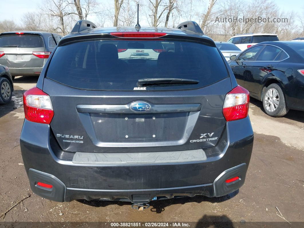 2014 Subaru Xv Crosstrek 2.0i Premium Gray vin: JF2GPACC3E8201925