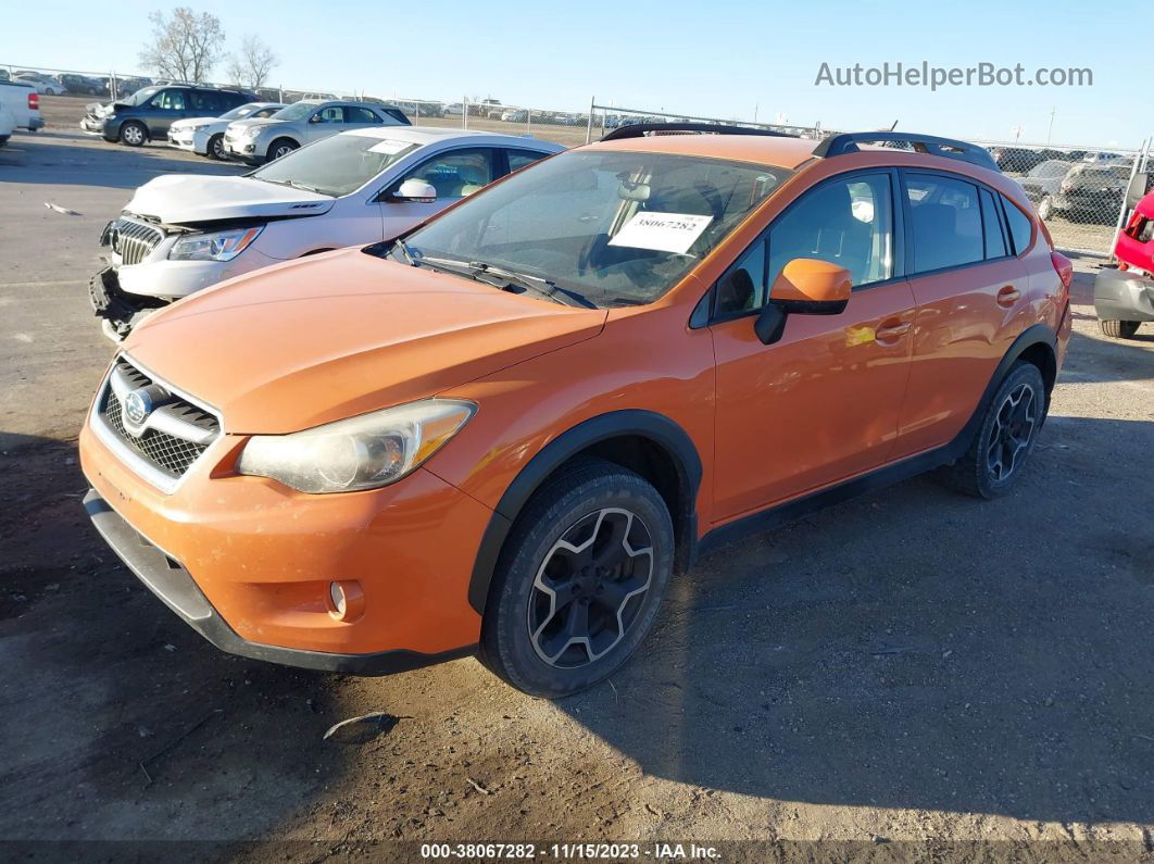 2014 Subaru Xv Crosstrek 2.0i Premium Orange vin: JF2GPACC3E8239526