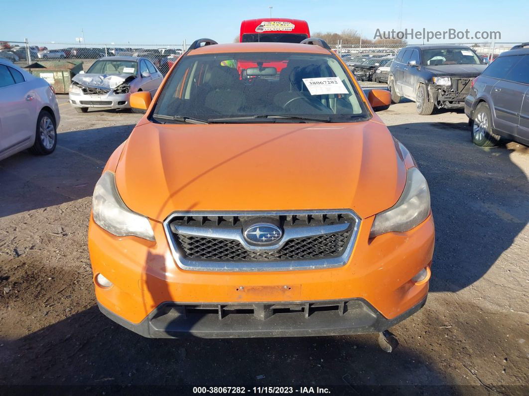 2014 Subaru Xv Crosstrek 2.0i Premium Orange vin: JF2GPACC3E8239526