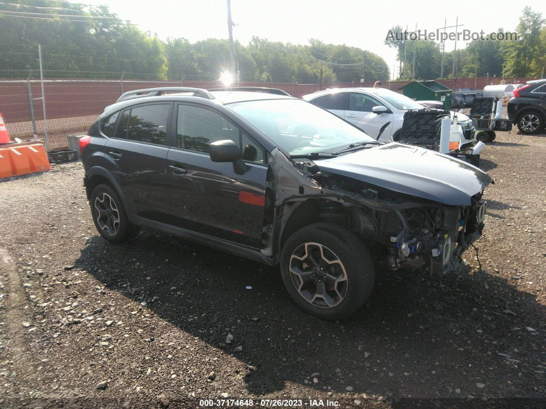 2014 Subaru Xv Crosstrek Premium Black vin: JF2GPACC3E8259923