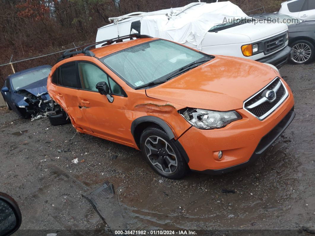 2014 Subaru Xv Crosstrek 2.0i Premium Orange vin: JF2GPACC3E8340839