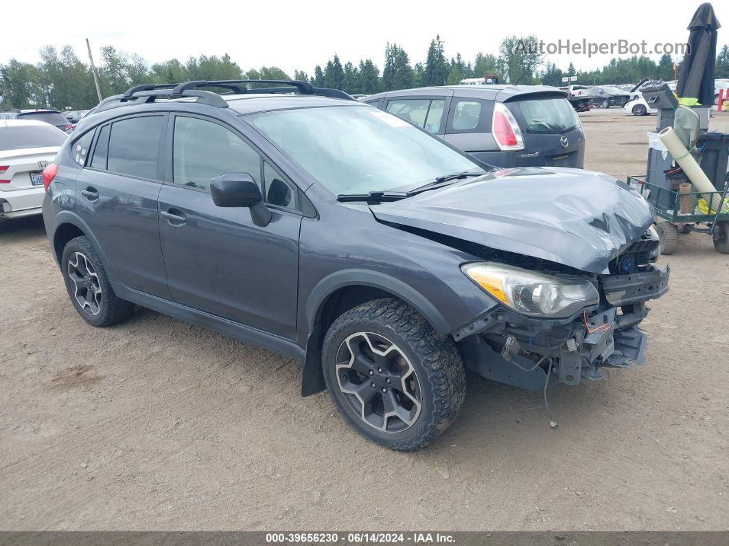 2014 Subaru Xv Crosstrek 2.0i Premium Gray vin: JF2GPACC3E9216094