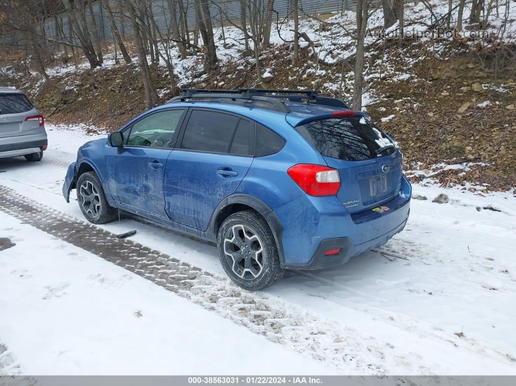 2014 Subaru Xv Crosstrek 2.0i Premium Синий vin: JF2GPACC3EG344153