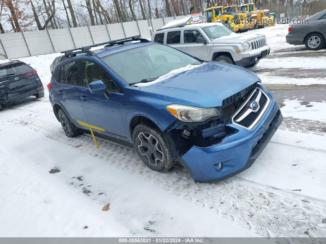 2014 Subaru Xv Crosstrek 2.0i Premium Синий vin: JF2GPACC3EG344153