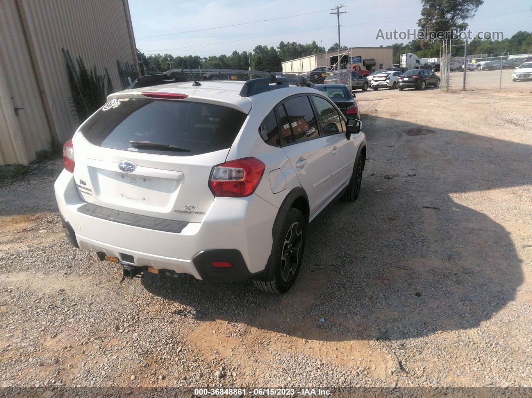 2014 Subaru Xv Crosstrek Premium White vin: JF2GPACC4E8221052