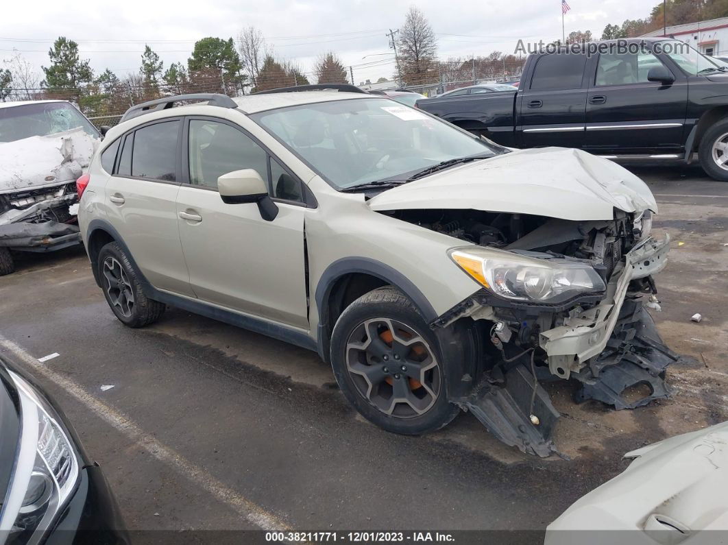 2014 Subaru Xv Crosstrek 2.0i Premium Beige vin: JF2GPACC4E8262152