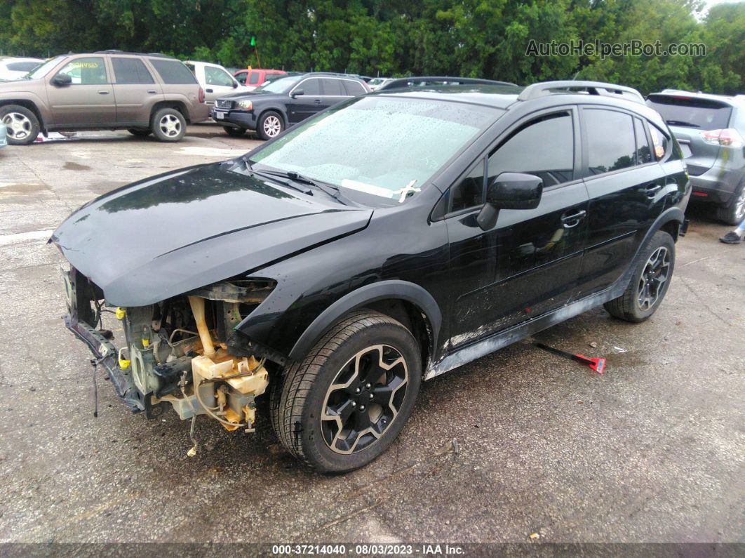 2014 Subaru Xv Crosstrek 2.0i Premium Black vin: JF2GPACC4E8304416