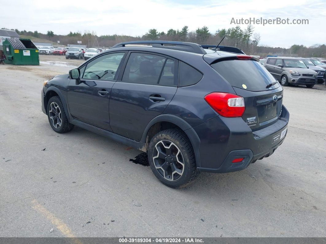 2014 Subaru Xv Crosstrek 2.0i Premium Gray vin: JF2GPACC4E9202849