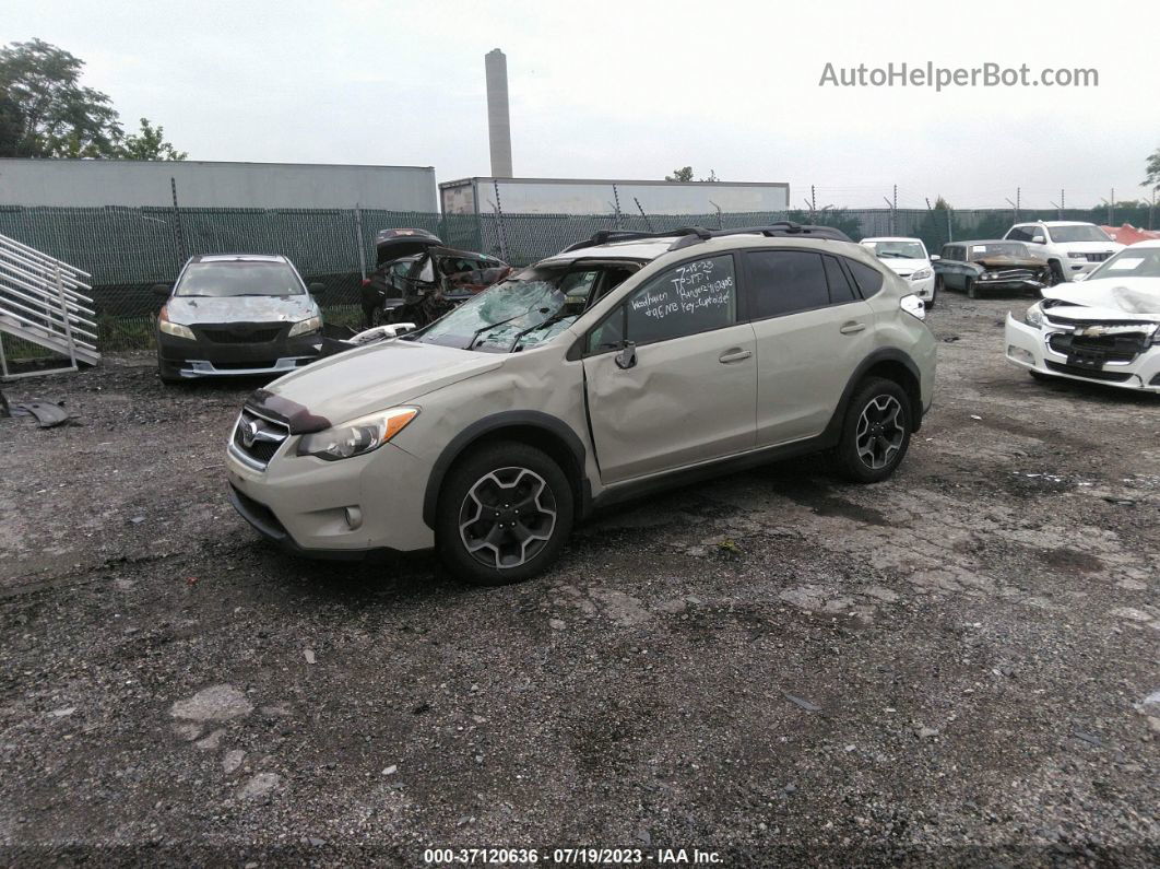 2014 Subaru Xv Crosstrek Premium Зеленый vin: JF2GPACC5E8280174