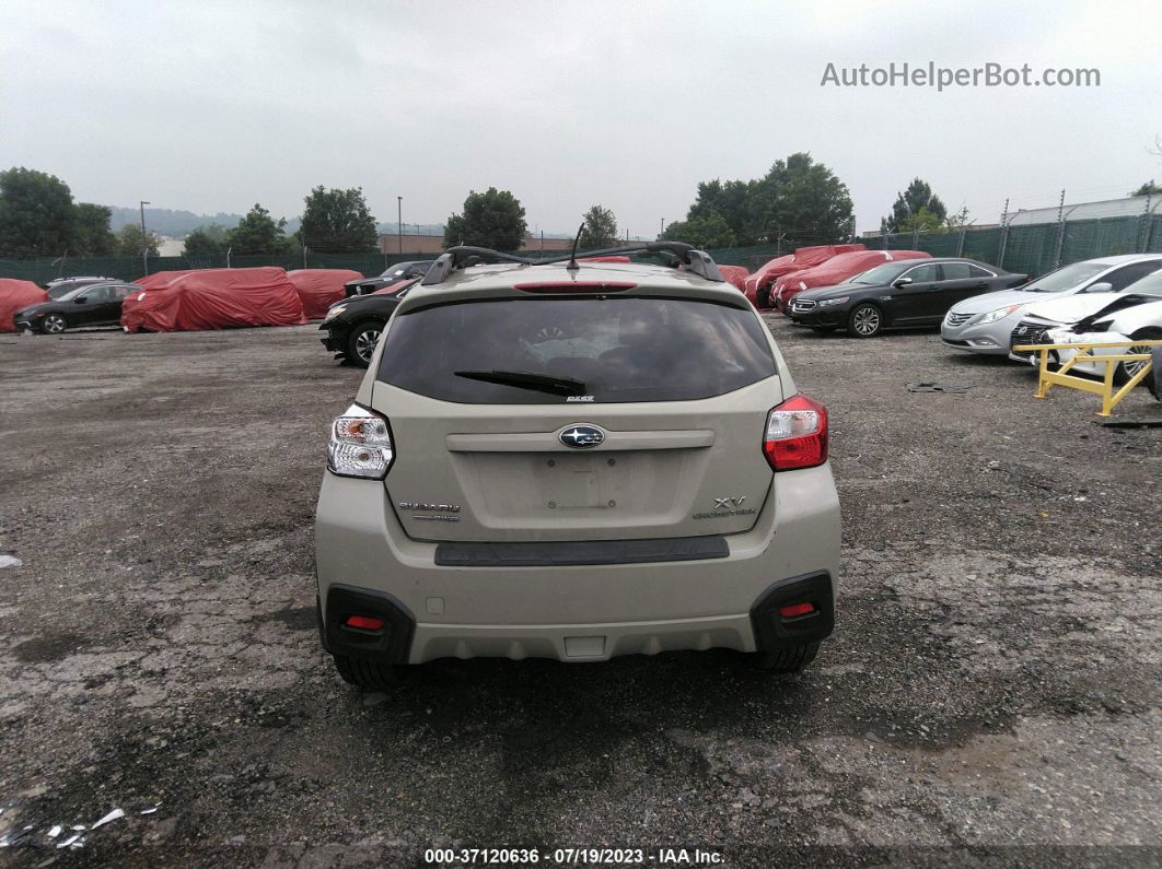 2014 Subaru Xv Crosstrek Premium Зеленый vin: JF2GPACC5E8280174