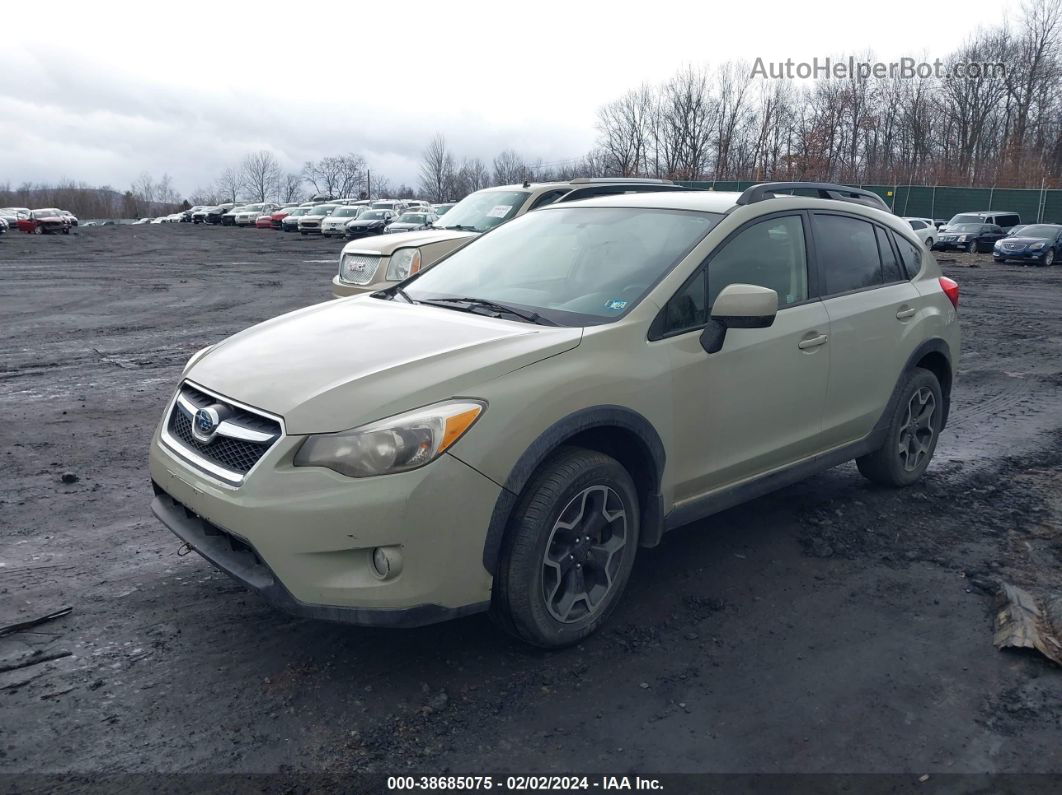 2014 Subaru Xv Crosstrek 2.0i Premium Cream vin: JF2GPACC5E8282264